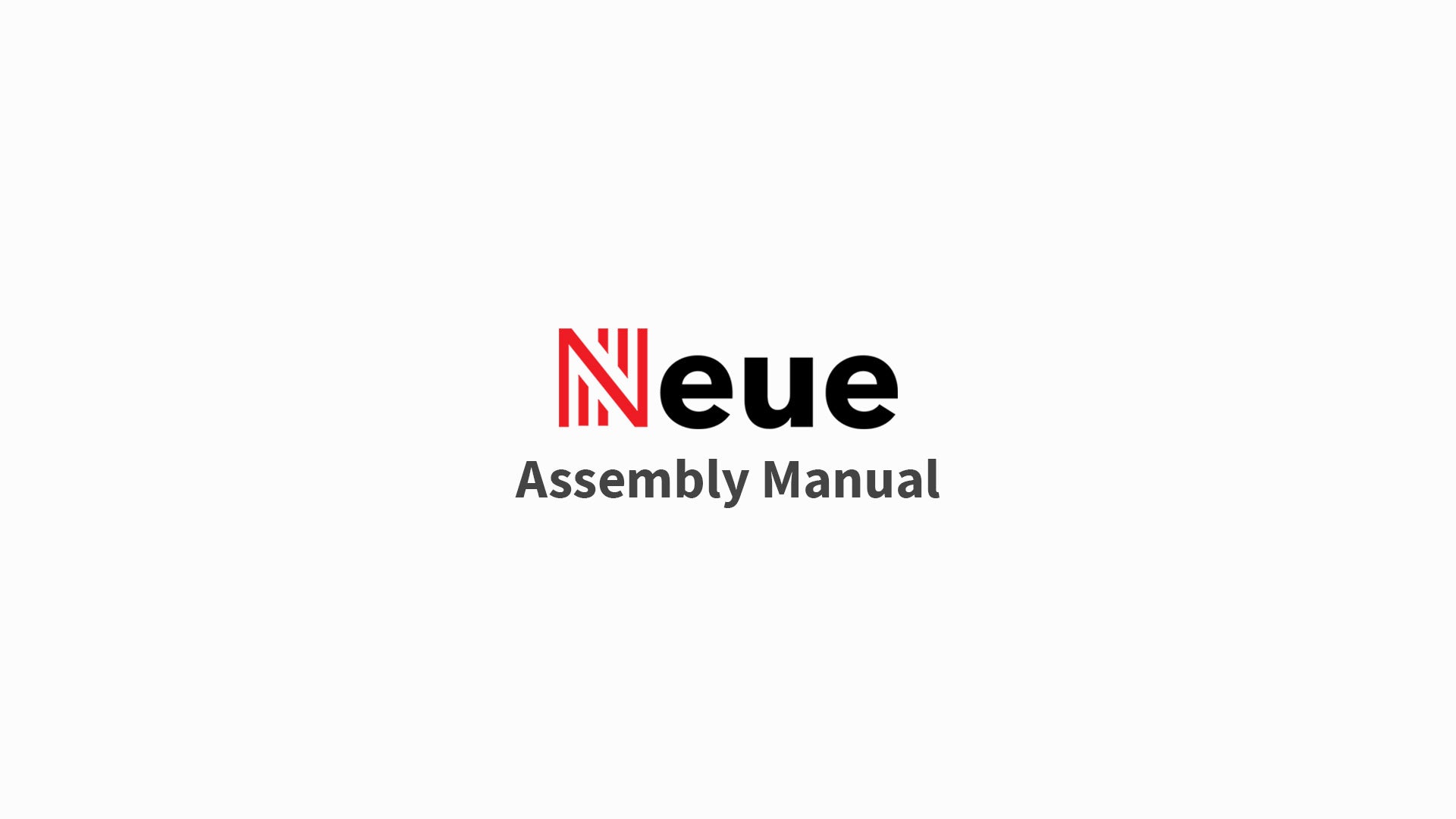 NeueChair Assembly Guide